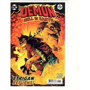 DC Comics The Demon Hell Is Earth 1 of 6 Etrigan Returns Comic Book Near Mint